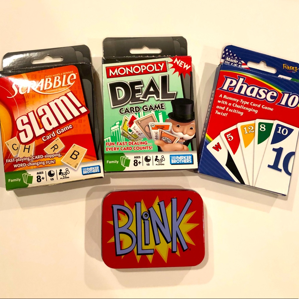 4 Card Game Set
